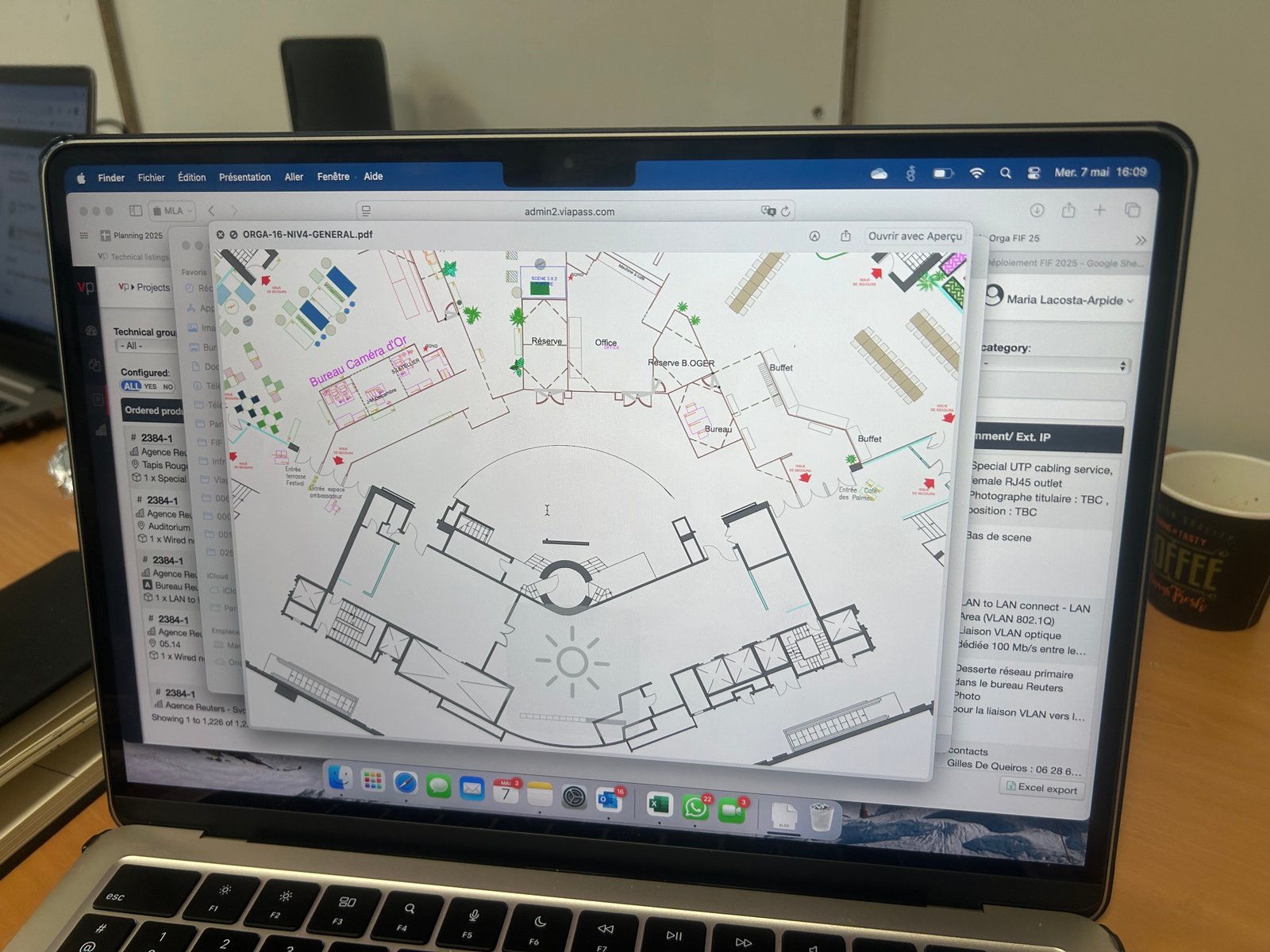 Preparation of network point deployment plan (anonymized view)